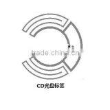 High Quality RFID 915mhz Uhf Impinj Monza 4 Chip CD Label CD Inlay and ISO 18000-6C EPC Class1 Gen2 RFID Tag Dry Inlay