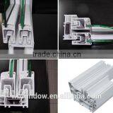 60mm Series Pvc Sliding Windows With Grill Design thumbnail-2