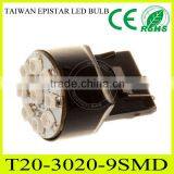 2015 New Items Car Accessories Led Auto T20 Smd Lamp Bulb