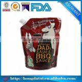 Wholesale Stand up Pouch With Spout for BBQ Sauce /own Logo Printing Supplier's Choice thumbnail-1