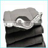 Charcoal Bamboo Liner Inserts For Cloth Diaper Washable Reusable Quality Choice thumbnail-5