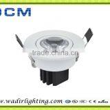 High Power Recessed Led Ceilling Down Light 1w thumbnail-2