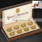 New Handcrafted Wholesale Wooden Box For Coin HCGB8126 thumbnail-1