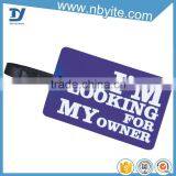 Passed WCA Test Factory Remarkable Pvc Plastic Luggage Tag Manufacture thumbnail-1