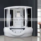 2014 High Quality Corner Shower Massage Portable 6mm Glass Steam Room thumbnail-2