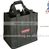 2014 China made promotional bottle non woven tote bag(HL-6029)