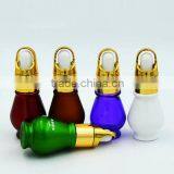 10-50ml Purple Glass Essential Oil Bottles With Unique Shape, Essential Oil Bottle Storage Boxes