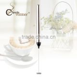 milk frother,electric stainless steel milk frother,battery operated hand blender,mixer blender, electrical coffee mix,