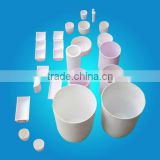 High pure zirconia crucible for melting glass