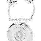 Branded Poker Chip Metal Keychains thumbnail-1