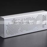 2016 Professional Manufacturing Extrusion Aluminum Profile Anodized Mini Audio Shell