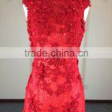 (JBH2016-8) MARRY YOU Real Sample Red Lace Evening Dress 2016 thumbnail-3