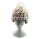 Knitted Pattern and Common Fabric Feature Knit Beanie thumbnail-2