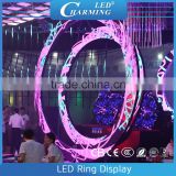 led 3D video madrix control cabinet display hot selling for night club/disco/KTV wedding stage background lighting