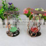 Decorative Antique Brass Metal Sand Clock, Sand Timer, Hourglass , Sandglass With Metal Frame