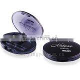 Noble Transparent Purple Lid 3 Boxes Empty Compact Powder Container thumbnail-1