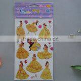 2015 New Beauty Girl Laser Sticker With Golden Outline thumbnail-1