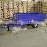 3 Ton Farm Trailer for Tractor,tipping Box Trailer With CE, Atv Lift System Atv Log Trailer With Crane thumbnail-2