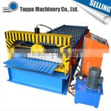 Great material metal glazed roof tile profiling machine