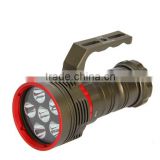 200M Deep diving flashlight 6*CR EE XM-L U2 LED 3-mode 5000LM high light led torch flashlight