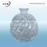 380ml Crystal Clear Glass Narrow-necked Round Glass Red Wine Bottles Vodka/whisky Bottle