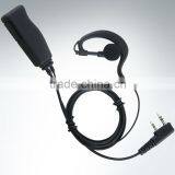 Walkie Talkie Earhook With Double Line PTT thumbnail-1