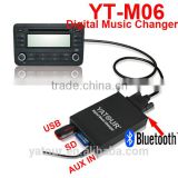 Car audio mp3 cd player adapter support mp3 usb sd card