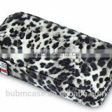 64 Capacity Leopard Grain PU Leather Cover CD DVD Bag CD DVD Storage Bag CD-ROM Package Car Disc Package thumbnail-4
