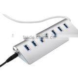 New High-Speed Aluminum 7 Ports USB 3.0 HUB for Macbook PC thumbnail-6