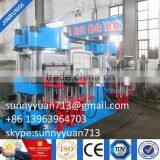 Special Design Vacuum Hydraulic Vulcanized Rubber Molding Machine Factory Pe-vrp-200t thumbnail-1