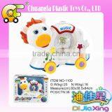 Plastic Promotion Item Electric Music Carriage Toys for Sales thumbnail-3