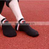 Men's/Boy's Ankle Sport Socks Shock Dry Low Cut Black White Pack thumbnail-3