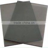 CE Accredited Euro (light)Grey(Gray) Tinted Reflective Glass Sheet for Building thumbnail-1
