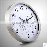 Matel Hygrometer&thermometer Clock thumbnail-2