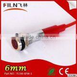 Filn 6mm 12v Argon Lamp Bulb Metal Laser Stage Light LED Indicator Light With Wire thumbnail-2