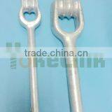 Thimble Eye Anchor Rod With Nut for Guying Utility Pole thumbnail-5