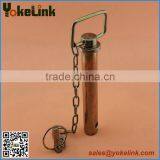 Hitch Pin With Chain for Tractor Parts or Trailer Parts thumbnail-1