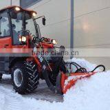 Everun ER08 Small Wheel Loader With Snow Blade thumbnail-3
