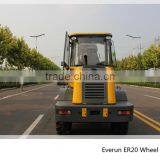 Qingdao Everun Mini Wheel Loader(2.0Ton),Construction Machinery,Articulated Loader With V Snow Blade thumbnail-3