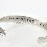 Hot Selling Women Gift Fashion Smart Message Stainless Steel Bracelet thumbnail-3
