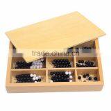 Early Learning Math Toy Montessori Wooden Toy Beads thumbnail-2