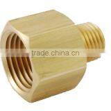 1/2" NPT Female to 1/4" NPT Male Brass Pipe Adaptor / Adapter Straight Reducer/Reducing Coupling Male to Female thumbnail-1