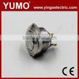 JS19B-10-J-N ROHS 19mm Domed 1NO Momentary Screw Terminal 2A/36VDC Push Button Switch Bi-color Led Push Button Switch thumbnail-2