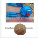 motor engine wood log crushing machine for getting sawdust