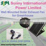Vent Goods Gable Fan Ventilationt Solar Energy Roof Residential Fan Solar System (Wall DC Fan) thumbnail-3