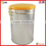 Custom New Round Airtight Tea Tin Box