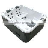 High quality competitive price small indoor acrylic whirlpool massage bathtub