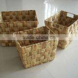 Water Hyacinth Storage Baskets and Water Hyacinth Handicrafts thumbnail-1