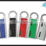 Multifunctional 10cm Plastic Ruler/Solar Calculater/Magnifying Gass thumbnail-1