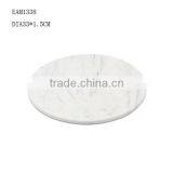 Natural Stone Table Tea Plate Marble Coaster thumbnail-3
